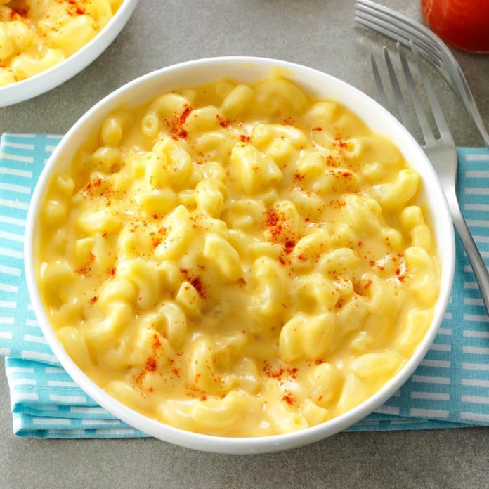 Toddler mac and cheese recipe